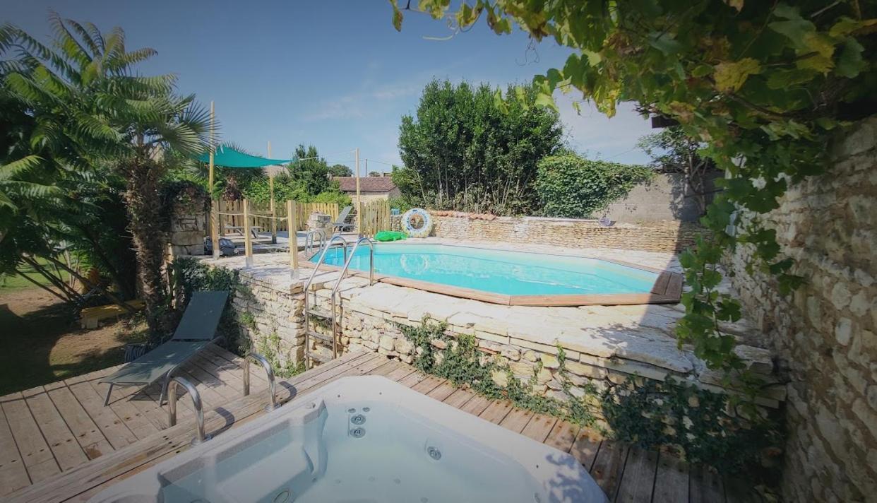 Les Chambres Du Nid Charentais La Poterie  Bagian luar foto